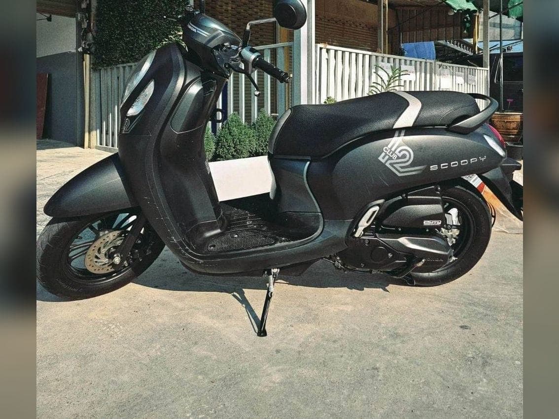 Honda Scoopy — another one of our bikes