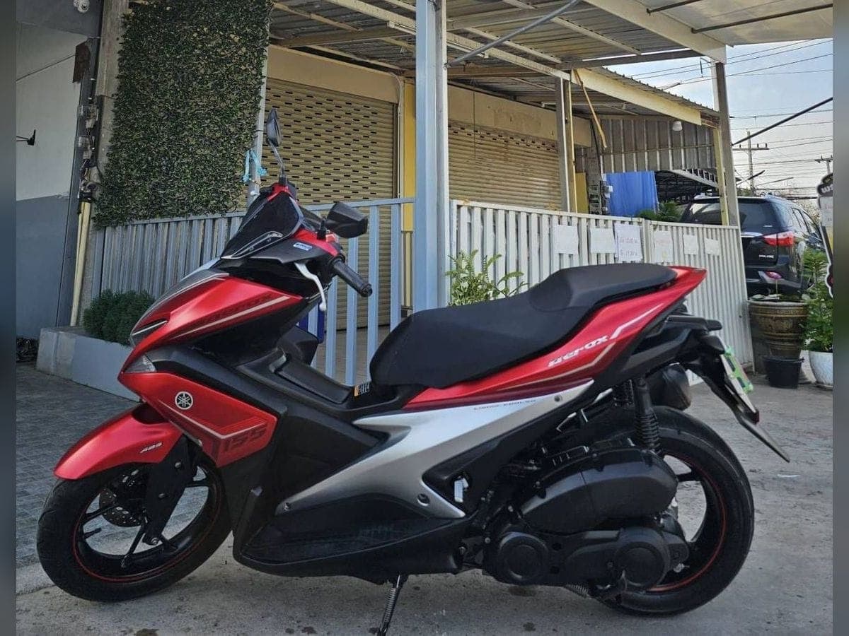Yamaha Aerox 155 — another one of our bikes