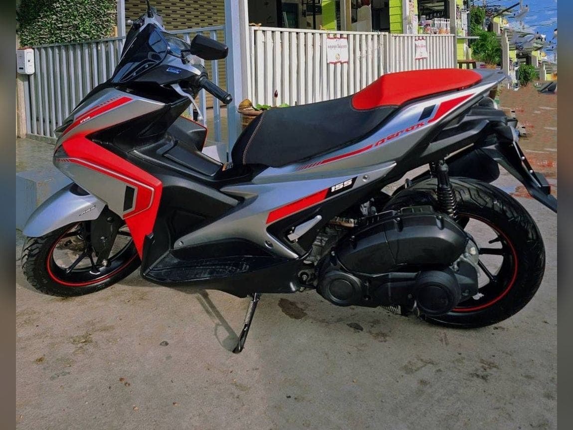 Yamaha Aerox 155 — another one of our bikes